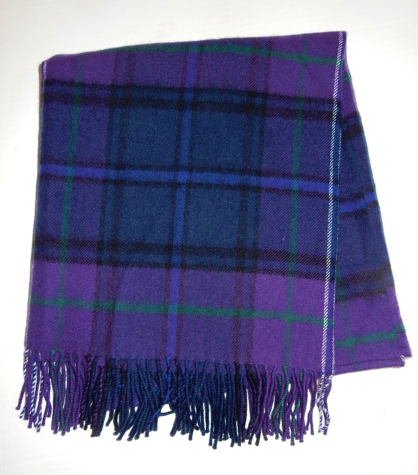 Scotland Forever Lambswool Lap Blanket - Click Image to Close